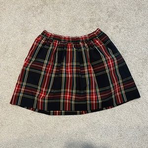 Crewcuts girls plaid skirt